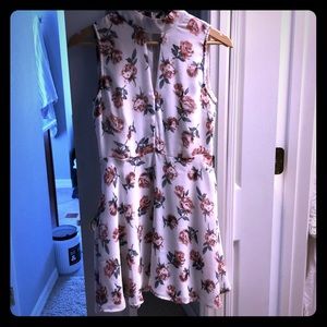 Floral cocktail dress